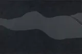 Alberto Burri, Nero MI, 1989, acrylic and pietra pomice on cellotex