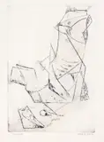 Idea del miracolo by Marino Marini, 1972, etching, offered Nov 2010