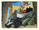 Gino Severini, Natura morta con colombo