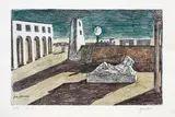 L'enigma del ritorno by Giorgio de Chirico, 1966, lithograph a, offered Nov 2010
