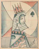 Fortunato Depero, Re di picche