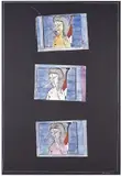Senza titolo by Franco Angeli, 1979, collage and mixed media on card, offered Nov 2010