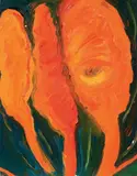 Mimmo Germana, Senza titolo, 1990, oil on canvas