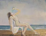 Claudio Bonichi, Studio per la sete, 2001, oil on compensato