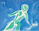 Virgilio Guidi, Figure nelle spazio