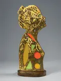 Enzo Pazzagli, La signora Dolcezza, 1966, scultura in bronze and plastica