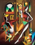 Mark Kostabi, The score