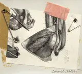 Daniel Spoerri, Spingole francesi, 1993, collage on paper