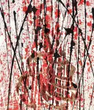 Arman, Senza titolo, 2001, acrylic and ukulele spezzato on canvas applicata on panel