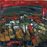 Senza titolo by Jean Paul Riopelle, 1969, oil on canvas, offered Nov 2010