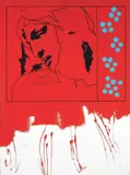 Da Michelangelo by Tano Festa, 1978, acrylic on canvas, offered Nov 2010