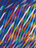 Abat jour II by Piero Dorazio, 1992, oil on canvas, offered Nov 2010