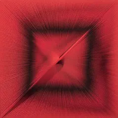 Toni Costa, Dinamica visuale, 1971, mixed media and pvc on panel