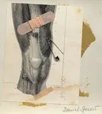 Daniel Spoerri, Spingole francesi, 1993, collage on paper