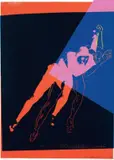 Andy Warhol, Speed Skater, 1983, screenprint on paper Arches