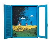 Persiana by Tano Festa, 1985, enamel and acrylic on legno, offered Nov 2010
