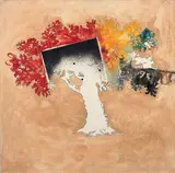 Vero amore n. 21 by Mario Schifano, 1966, enamel on canvas, offered Nov 2010