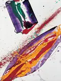 Sfp 88-7 by Sam Francis, 1988, acrylic on canvas, offered Nov 2010