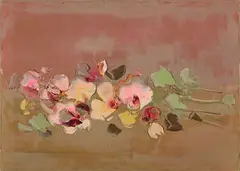 Fiori by Sergio Scatizzi, 1970, oil on canvas, offered Oct 2010