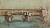 Marcello Boccacci, Lotto unico di due dipinti «Ponte Vecchio» e «Ponte S. Trinita distrutto»