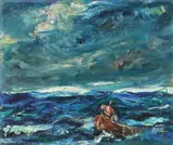 Mario Bucci, Marina, oil on canvas