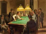 Cafiero Filippelli, Giocatori di biliardo