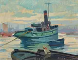 Renato Natali, Rimorchiatori nel porto di Livorno