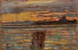 Francesco Gioli, Venezia al tramonto