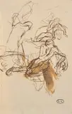 Léon Augustin Lhermitte, Studio per «La Mort et le Bûcheron»