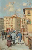 Alberto Pisa, Sul Ponte alla Carraia