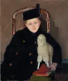 Oscar Ghiglia, Ritratto di Fulvio de' Bacci con il cappotto blu
