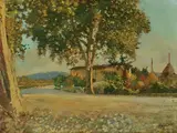 Carlo Passigli, Casolare con pagliai