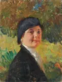 Giuseppe Palanti, Ritratto femminile, oil on canvas