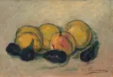 Giovanni Bartolena, Natura morta con frutta
