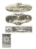 Jacques Callot, Lotto di quattro incisioni a soggetti vari