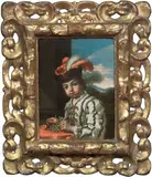 Antonio Amorosi, Ritratto di fanciullo con cappello piumato