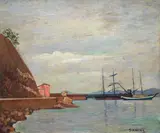 Piero Marussig, Porticciolo (Marina)