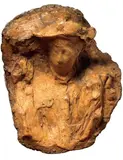 Medardo Rosso, Impression de boulevard. La femme à la voilette, 1893, Scultura in cera