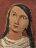 Massimo Campigli, Testa di ragazza