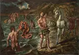 Giorgio de Chirico, Ippolito con i compagni sulle rive dell'Egeo (Ippolito e i suoi compagni)