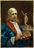 Giorgio de Chirico, Autoritratto con tavolozza