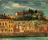 Giorgio de Chirico, Veduta di Firenze