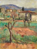 Ardengo Soffici, Tramonto sulla campagna toscana