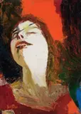 Testa di donna (Testa di donna di scorcio) by Renato Guttuso, 1959, oil on paper applicata on canvas, offered May 2010