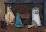 Giuseppe Santomaso, Natura morta, 1942, oil on canvas