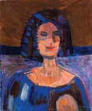 Il mare lontano by Bruno Cassinari, 1976, oil on canvas, offered May 2010