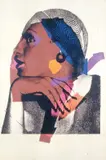 Andy Warhol, Ladies and Gentlemen, 1975, screenprint a colori