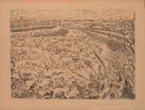 James Ensor, La Bataille des esperons d'Or, 1895, etching on paper
