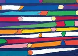 Piero Dorazio, Senza titolo, 1974, Multiplo in feltro