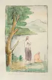 Carlo Carrà, Donne al lago